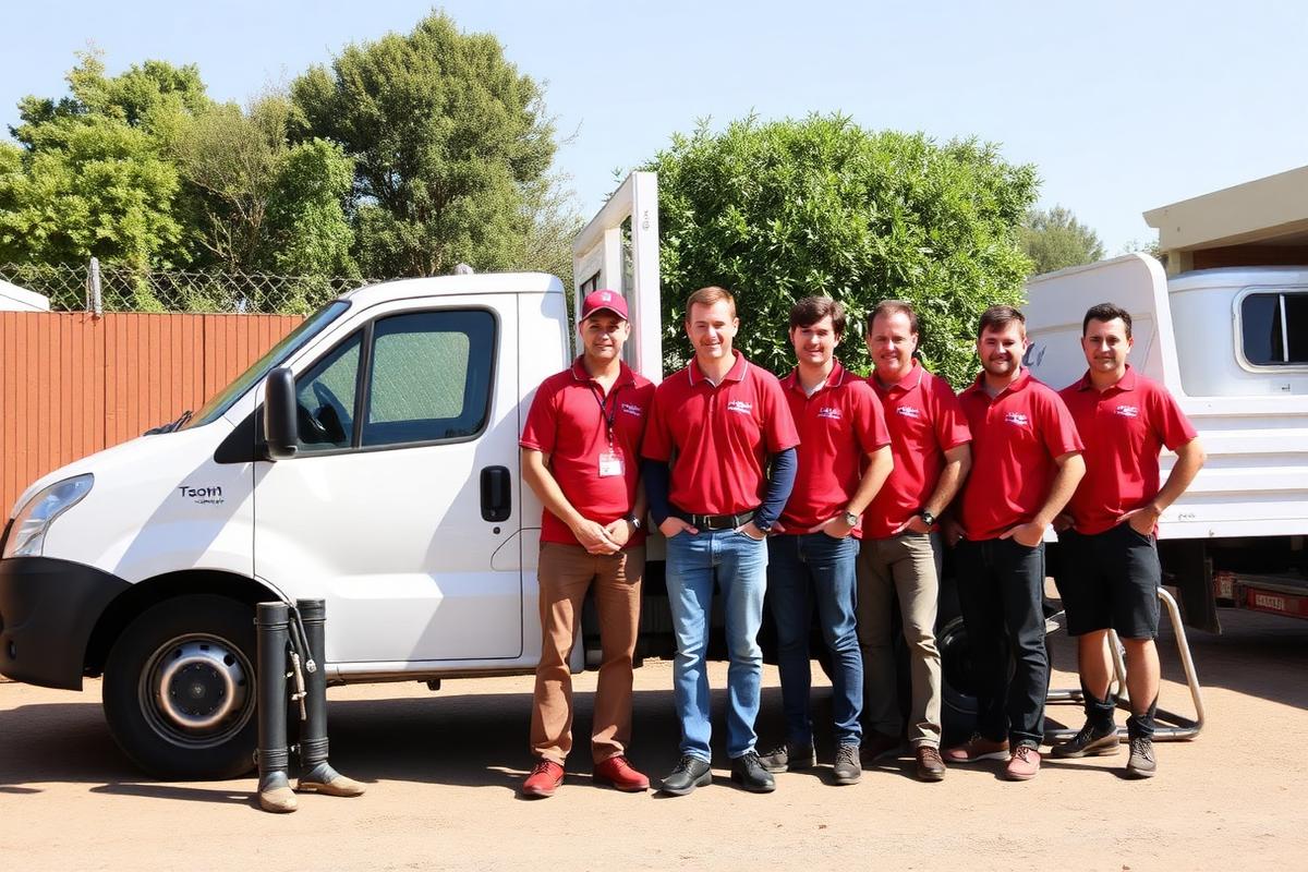 The JunkGuys crew on the Garden Route