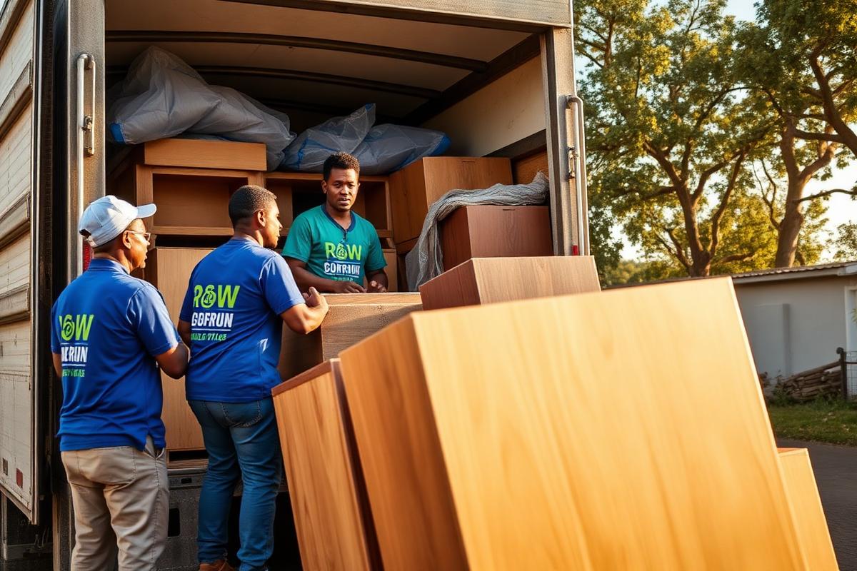 JunkGuys team delivering donated items